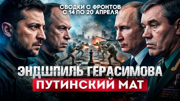 Эндшпиль Герасимова. Путинский мат. Большая фронтовая сводка 14-20 апреля 2026 года