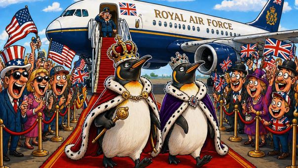 Визит британского монарха в США начинается с унижений