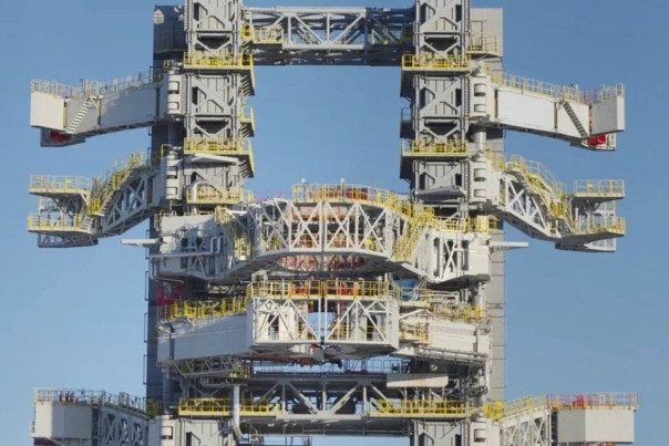 На Восточном завершено строительство стартплощадки ракетного комплекса "Ангара"