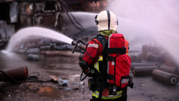 Пожар начался после атаки ВСУ на промышленную зону Стерлитамака