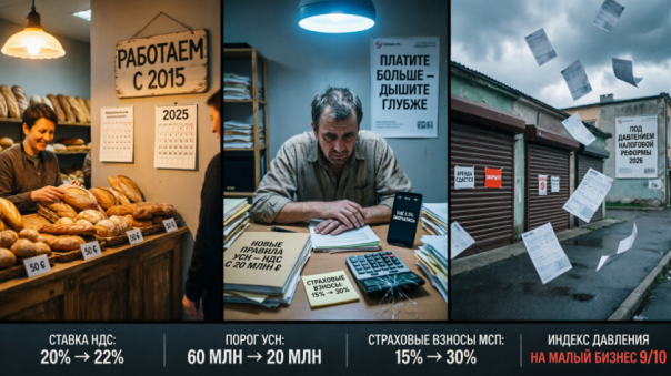 Порог в 20 миллионов: малый бизнес не выдерживает налоговой нагрузки