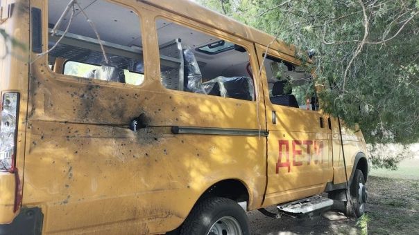 Укронацисты атаковали школу в Василевке Запорожской области