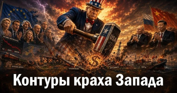 Контуры краха Запада. Анатолий Урсида