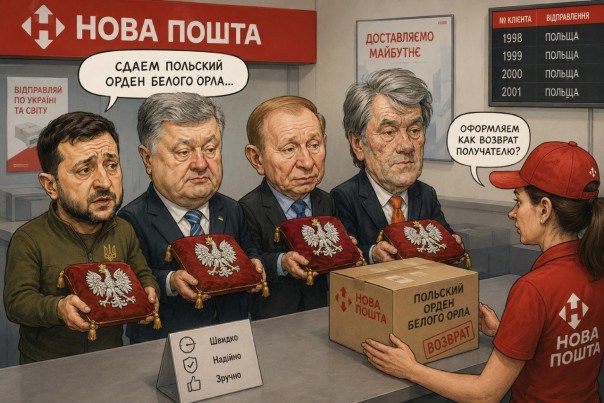 Все экс-президенты Украины отказались от польского ордена Белого орла