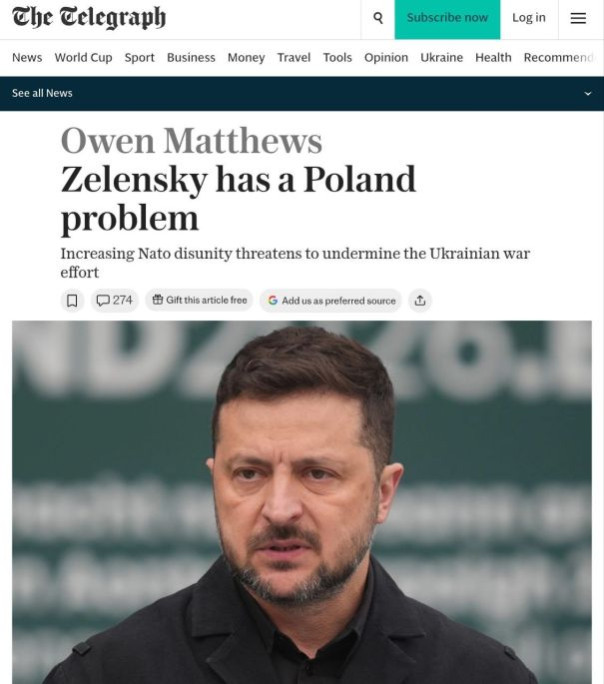 The Telegraph: Зеленского заткнут на саммите НАТО