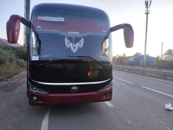 Укрофашисты совершили террористическую атаку на гражданский автобус %22Стаханов — Москва%22