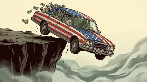 «На полной скорости к обрыву»: западные СМИ — о госдолге США