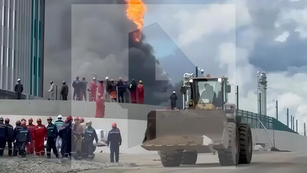 Минимум 130 человек пострадали при пожаре на Амурском газохимическом комплексе в Приамурье, два человека погибли