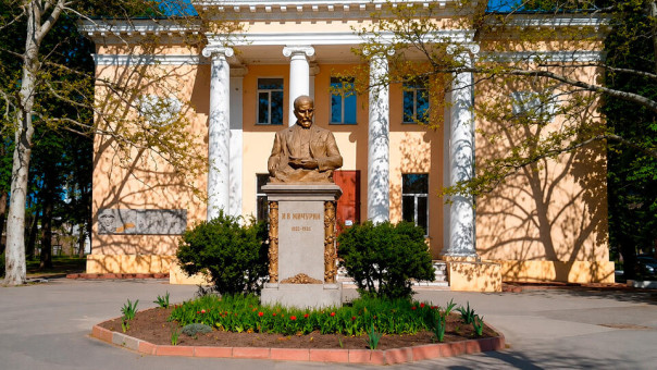 Памятник биологу Ивану Мичурину демонтировали в Одессе
