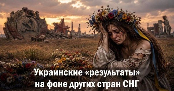 Украинские «результаты» на фоне других стран СНГ