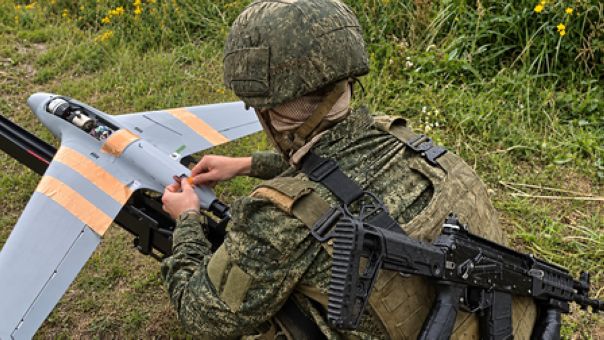 Российские "Лисы" отразили массированную атаку дронов ВСУ на Курскую область