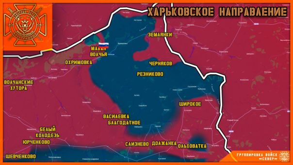Армия России освободила Малую Волчью Харьковской области