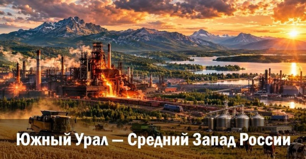 Южный Урал — Средний Запад России