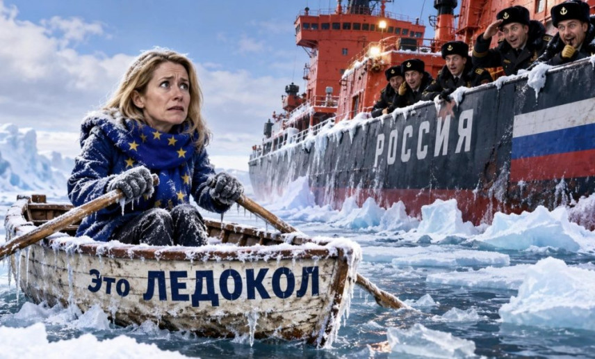 «У мадам больная прыть, жаждет языком рулить»: так и не поумневшая Каллас объявила битву с Россией и КНР из-за Севморпути