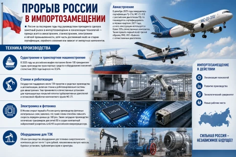 Прорыв России в импортозамещении