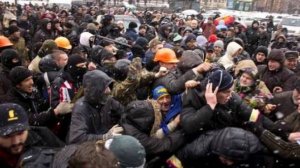 Cвободовцы избили на Евромайдане женщин и стариков до потери сознания