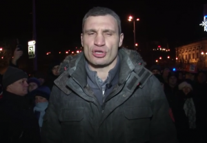 Видеообращение Кличко к Президенту Украины Виктору Януковичу