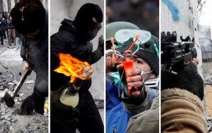 Глазами Беркута. МВД обнародовало свое видео, снятое на Грушевского