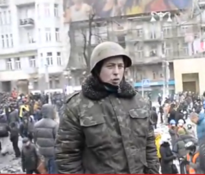 Беркут и пьяный майдашка