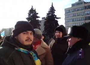 Поддержка Беркута в Запорожье