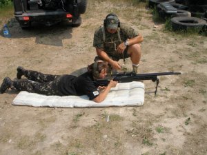 Подготовка украинских боевиков в Эстонии