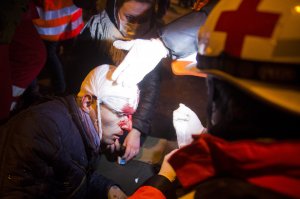 Как в Днепропетровске европидаров майданутых били