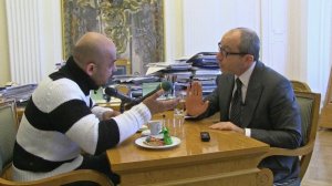 Кернес дал интервью журналисту Мустафе Найему