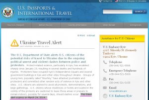 Госдеп обозначил срок интервенции на Украине