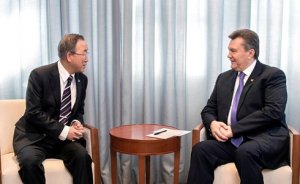 Янукович в Сочи уже успел встретиться с главой ООН