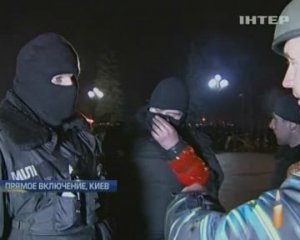 Интер побывал в лагере МВД на Грушевского