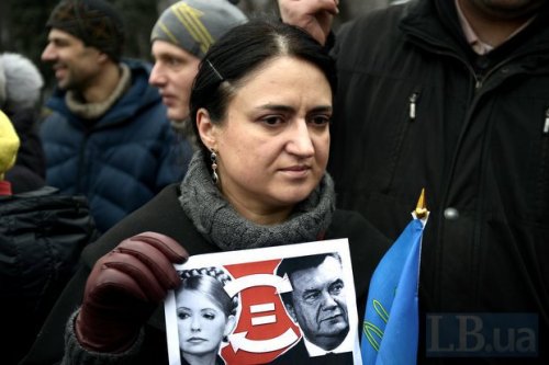 Народ радуется освобождению Тимошенко