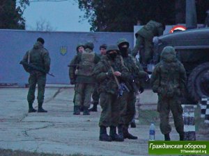 ФИОЛЕНТ. Без единого выстрела вежливые неизвестные в камуфляже взяли украинский ракетный дивизион