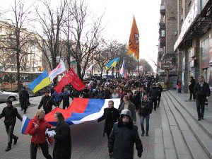 В Запорожье прошёл "Марш вежливых Запорожцев"