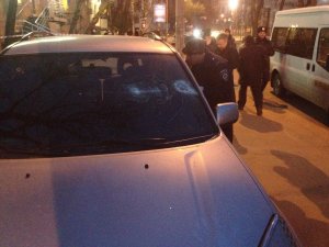 В Харькове расстреляли иномарку