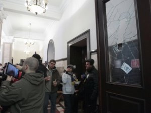 В киевской мэрии произошла перестрелка