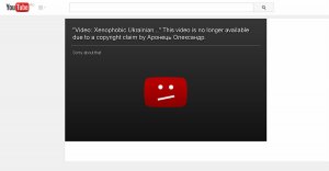 Украинские националисты заблокировали ролик RT со своим преступлением «из-за авторских прав»